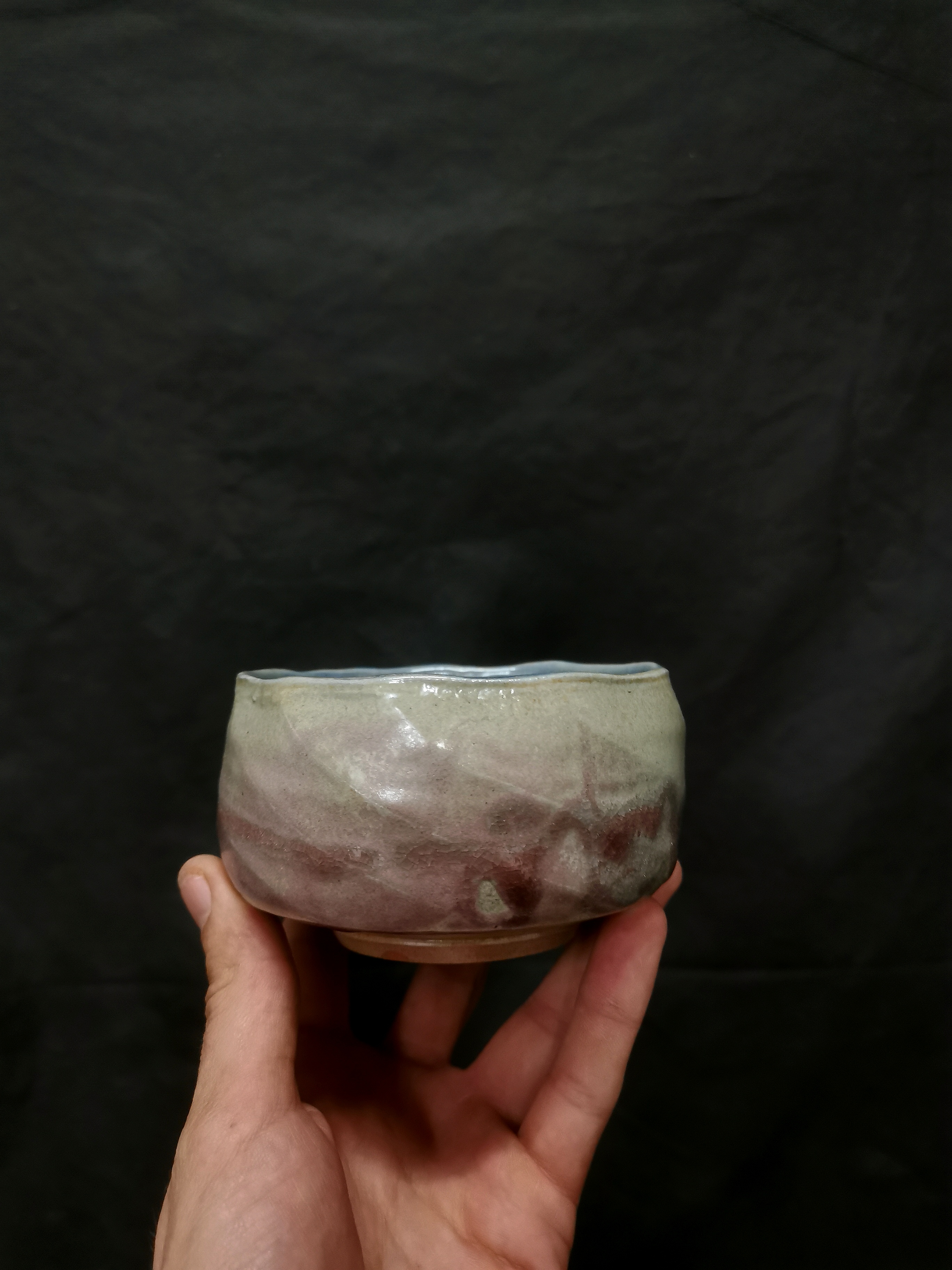 Salt-glazed bowl