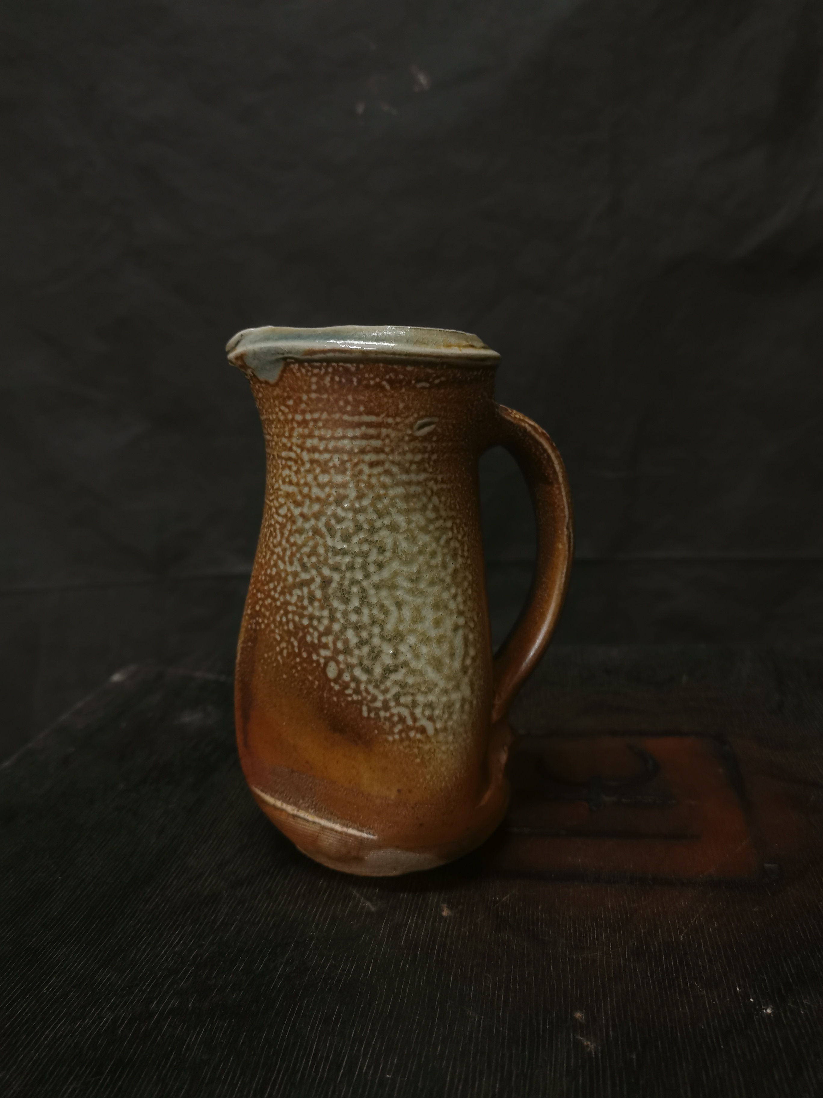 Salt-glazed pitcher - view 2