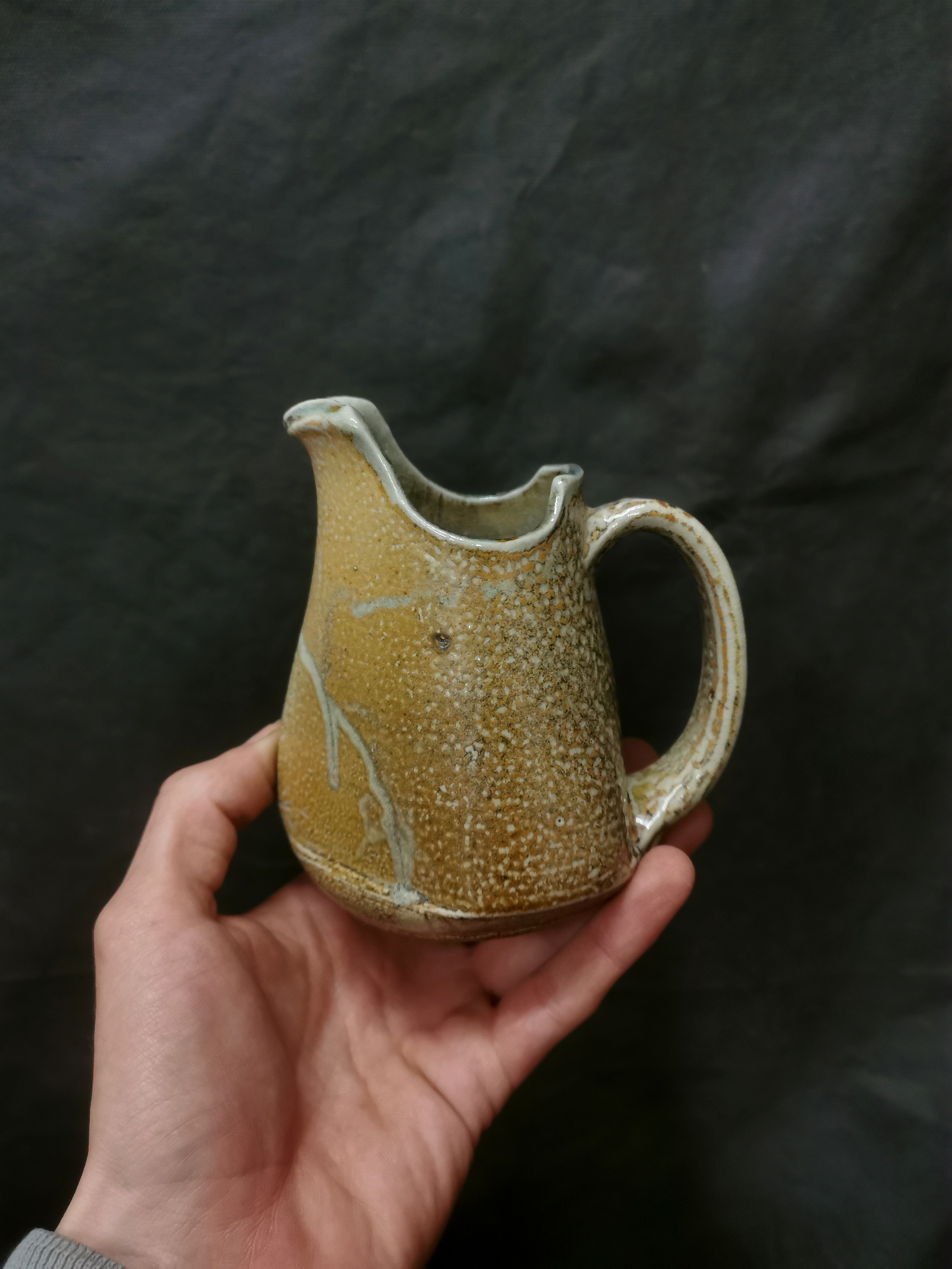 Salt-glazed pitcher - view 3