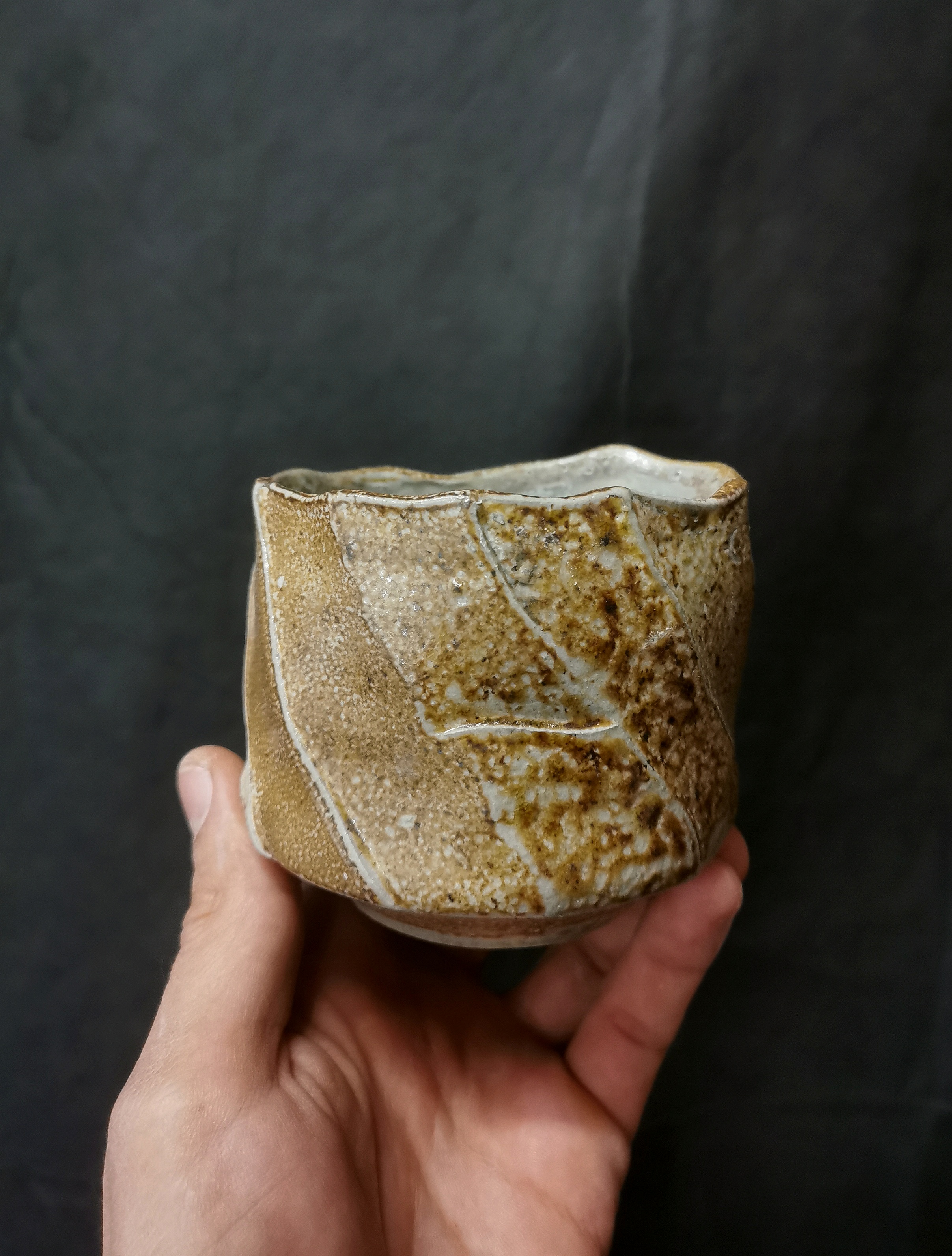 Salt-glazed cup - view 2