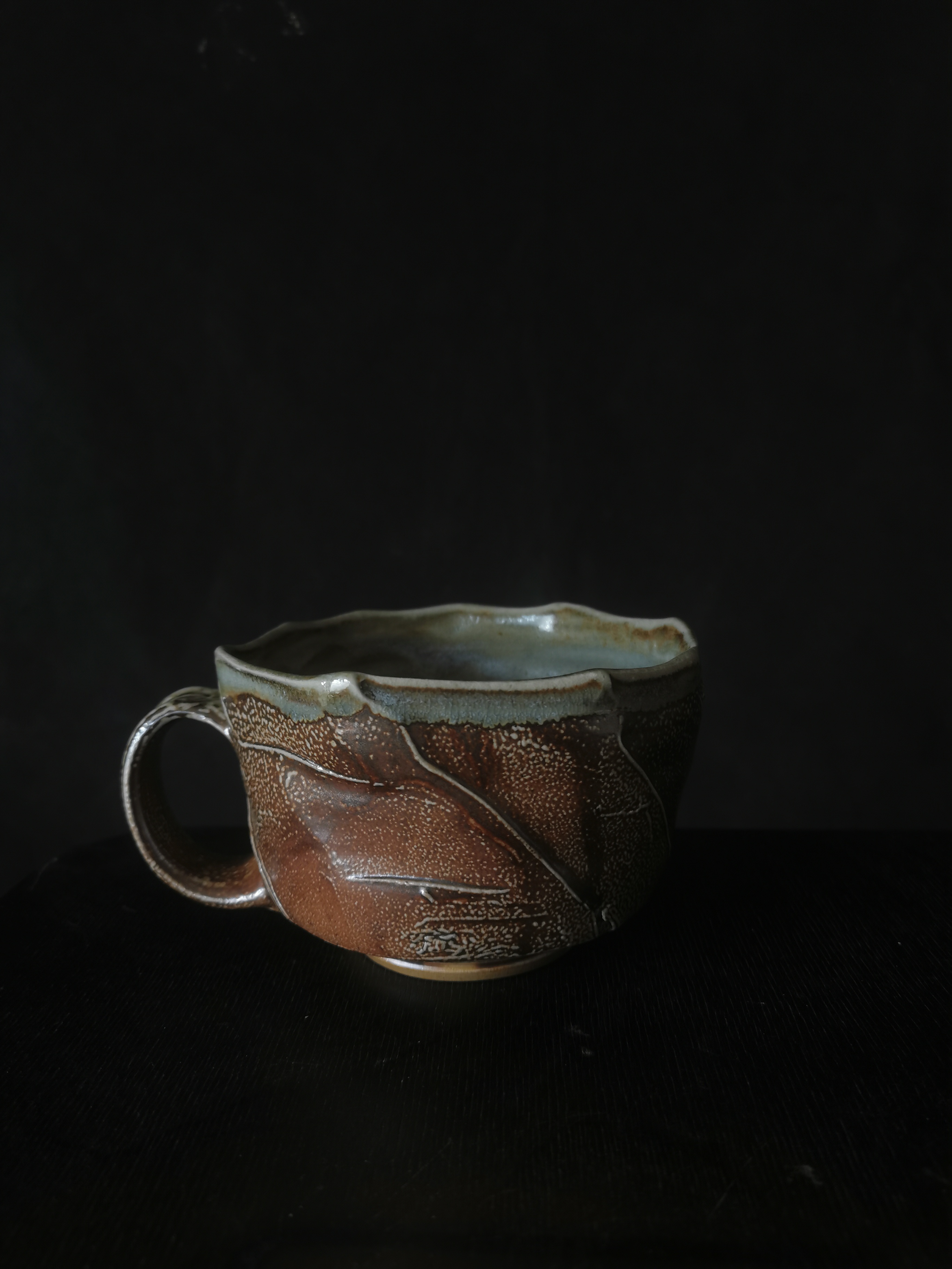 Salt-glazed cup - view 2