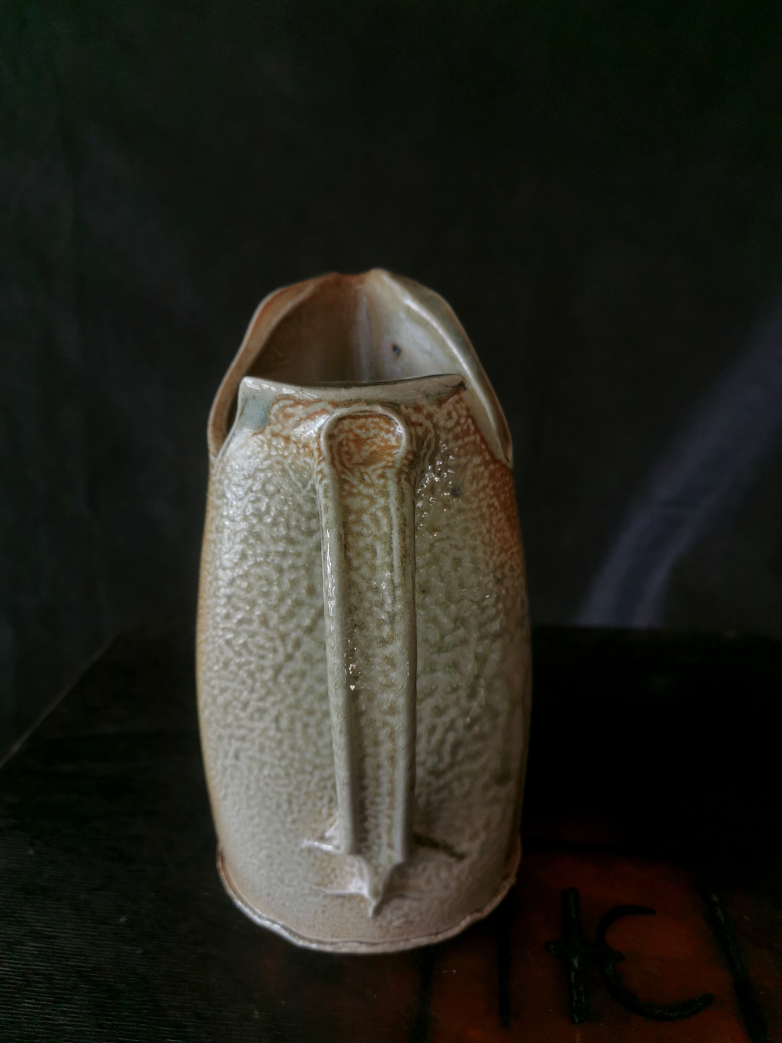 Salt-glazed pitcher - view 2